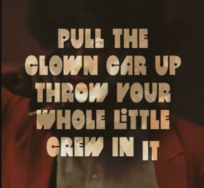 Featured image for Clown Car Lyric Short