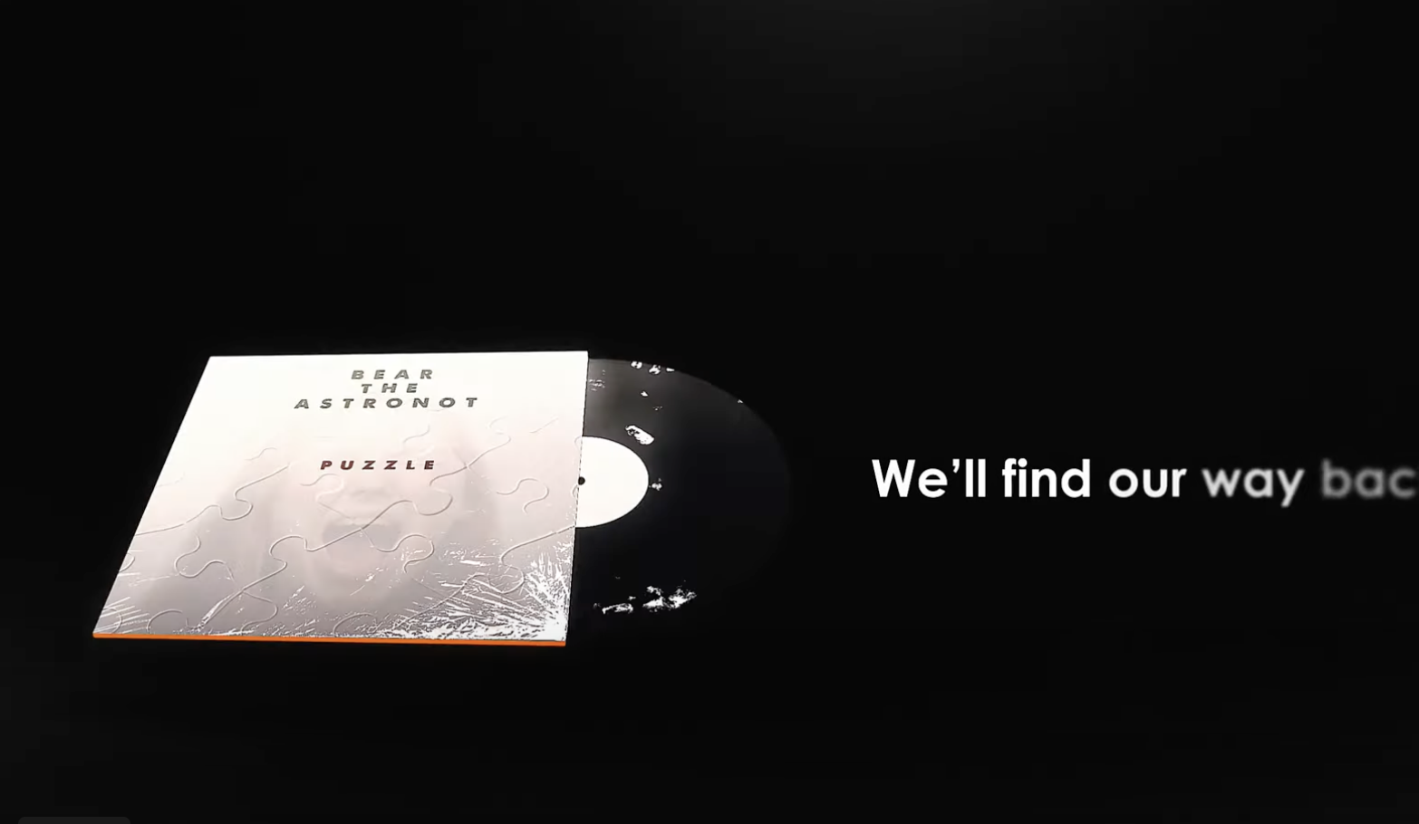 Featured image for Puzzle Lyric Video - Bear the Astronot