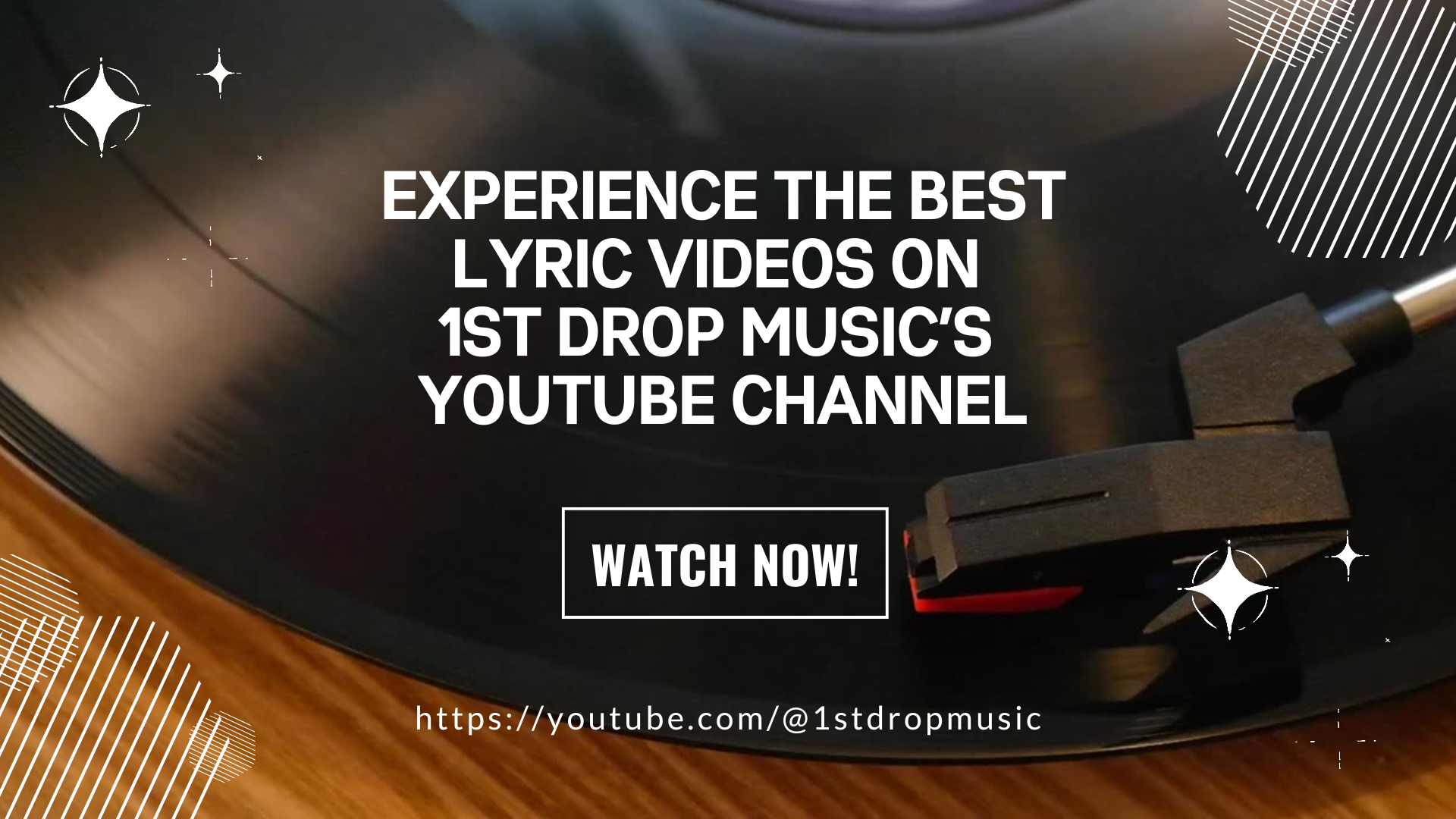 Featured image for Experience the Best Lyric Videos on 1st Drop Music’s YouTube Channel