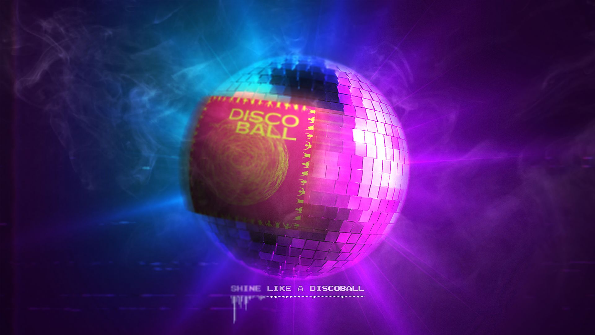 Featured image for Shine Like A Discoball Music Visualizer - Bear Cole