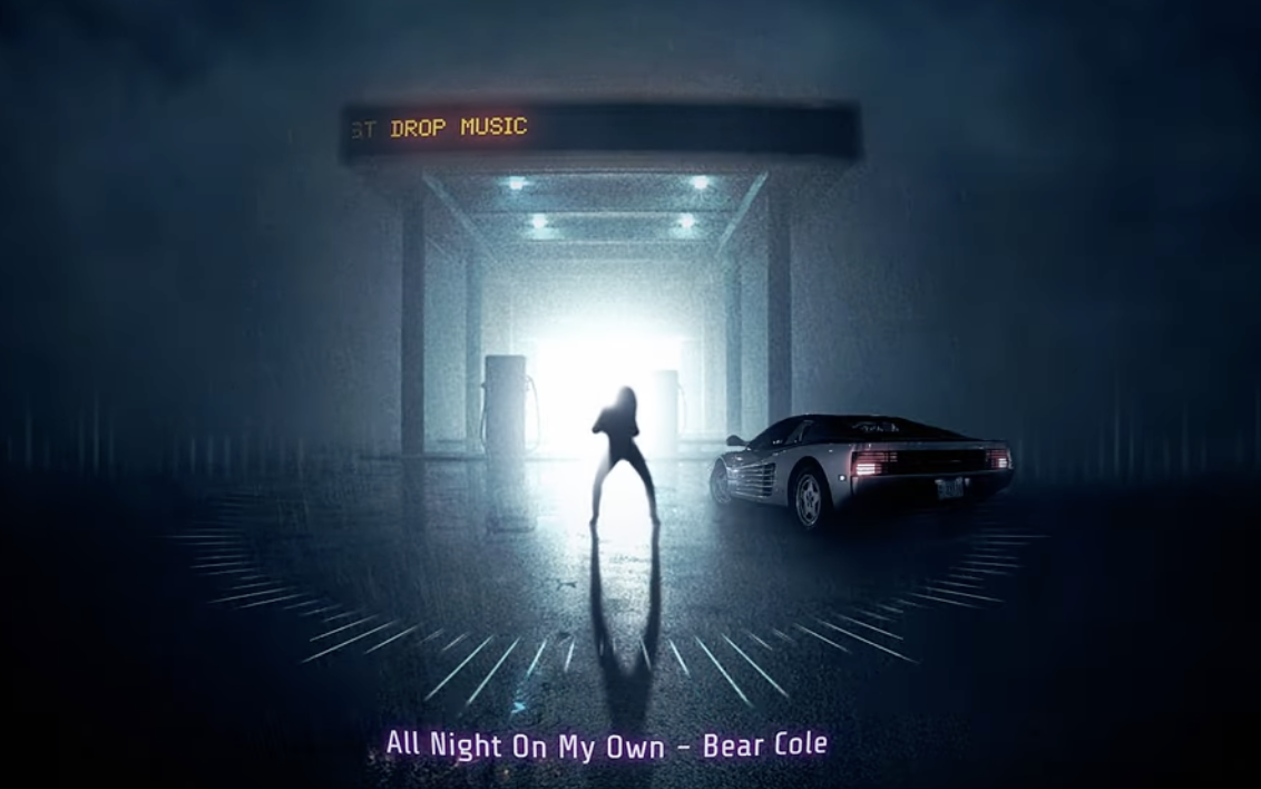 Featured image for All Night On My Own Music Visualizer - Bear Cole
