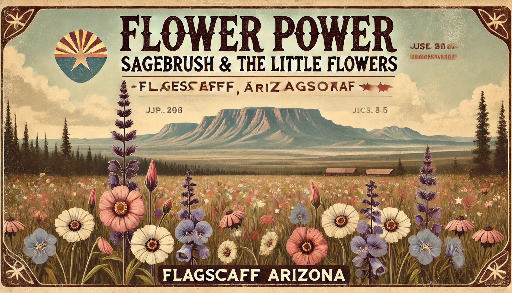 Featured image for Flower Power: Sagebrush & The Little Flowers Redefine Americana with a Northern Arizona Sound
