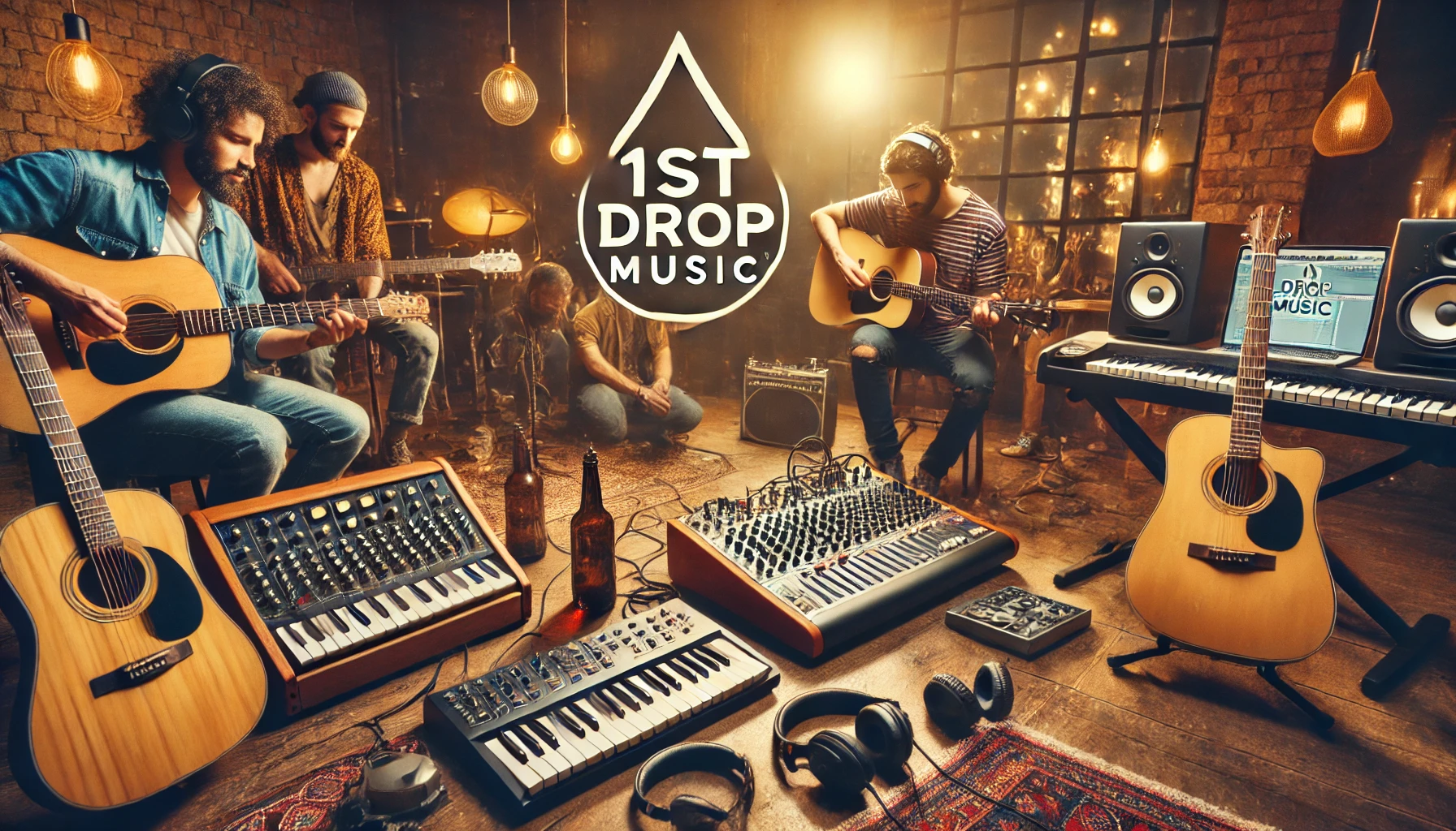 Featured image for Meet the Artists of 1st Drop Music: A Diverse Collective Led by Producer Bear Cole