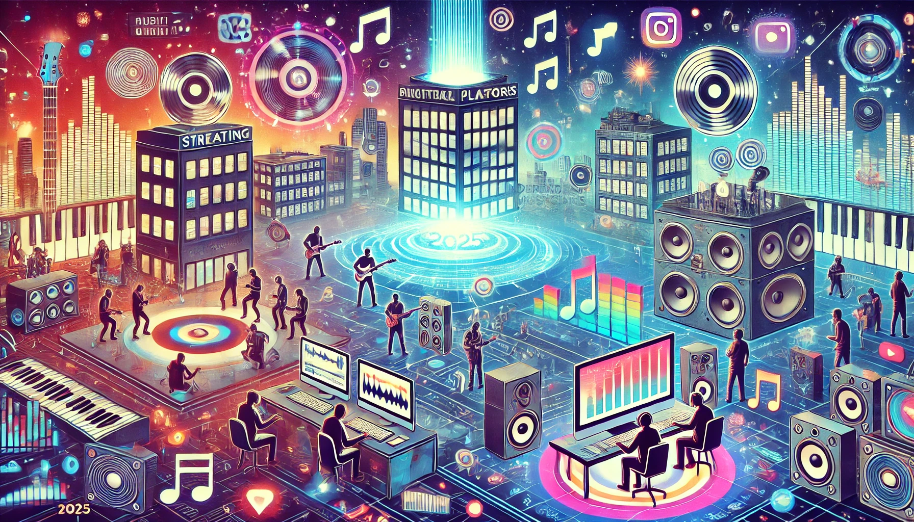 Featured image for The State of the Music Industry in 2025: Independent Artists vs. Major Labels