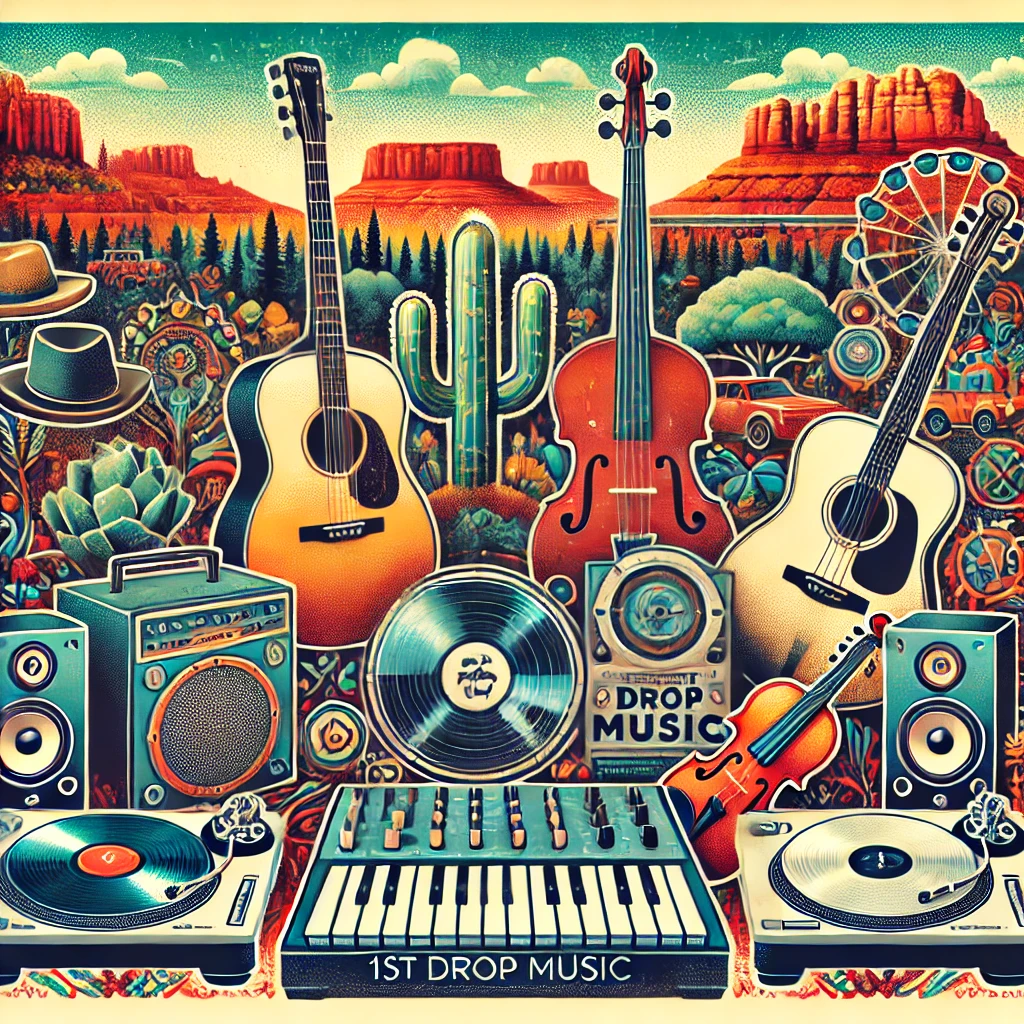 Featured image for Meet the Artists of 1st Drop Music: Flagstaff Arizona's Diverse Independent Music Collective
