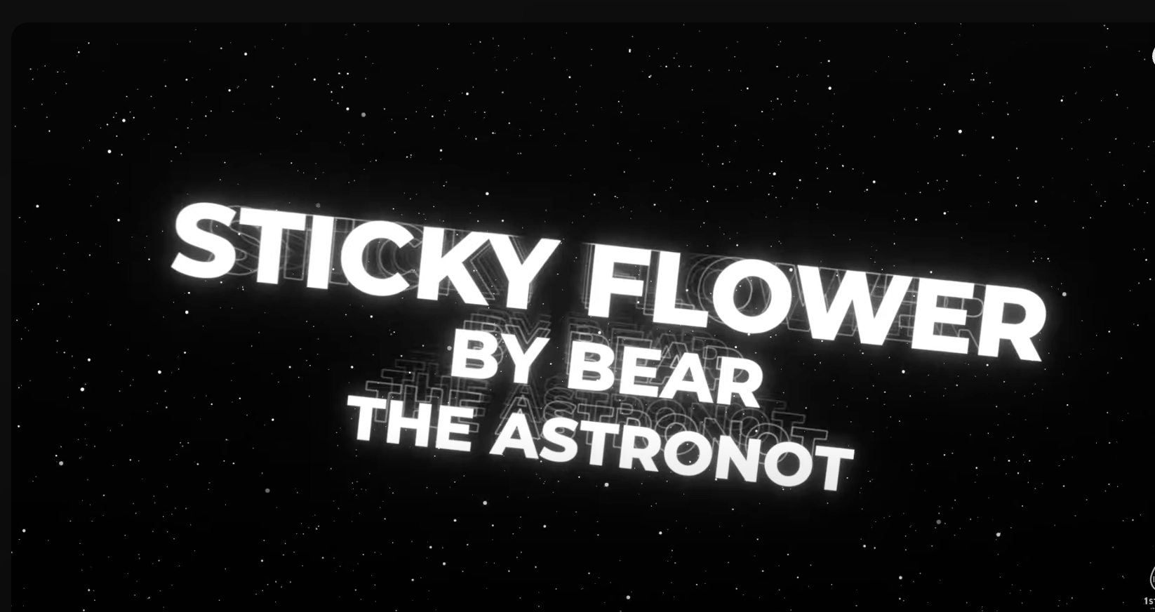 Featured image for Sticky Flower Lyric Video