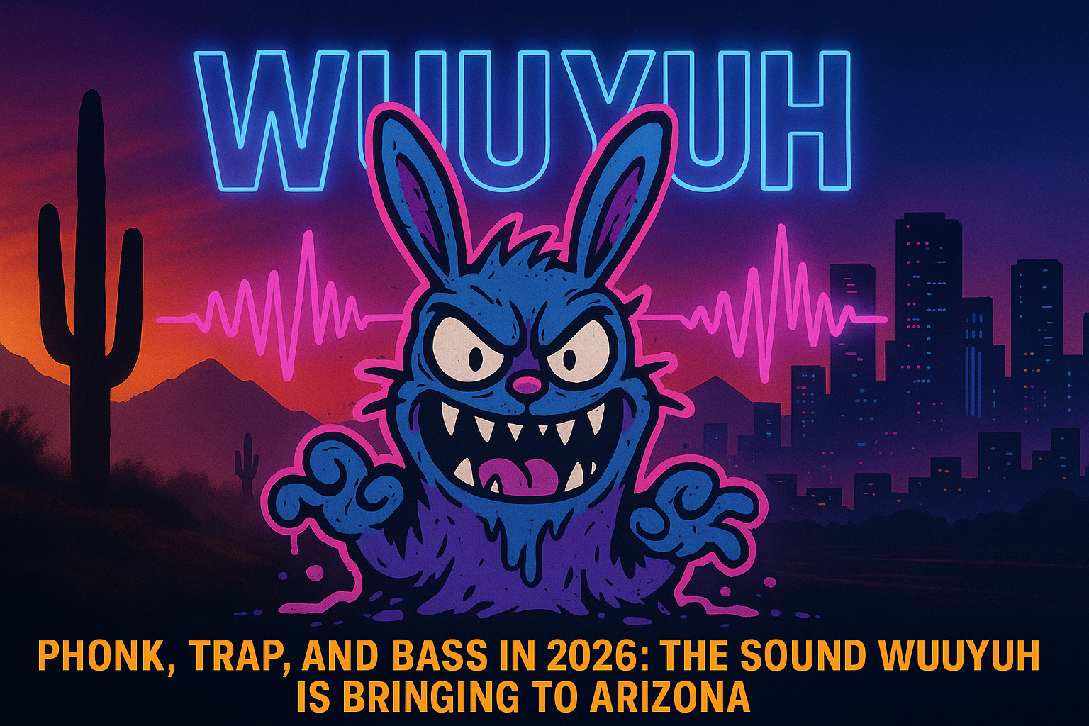Featured image for Phonk, Trap, and Bass in 2026: The Sound WUUYUH Is Bringing to Arizona