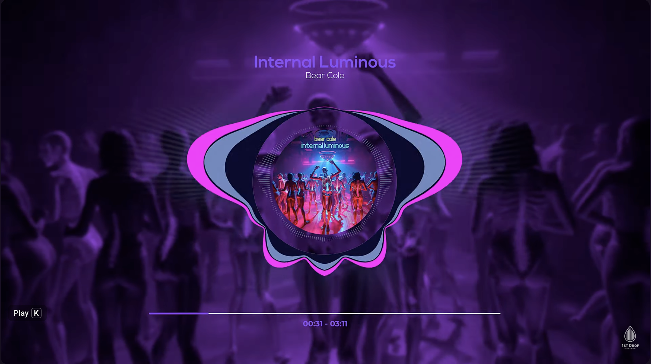 Featured image for Internal Luminous Music Visualizer - Bear Cole