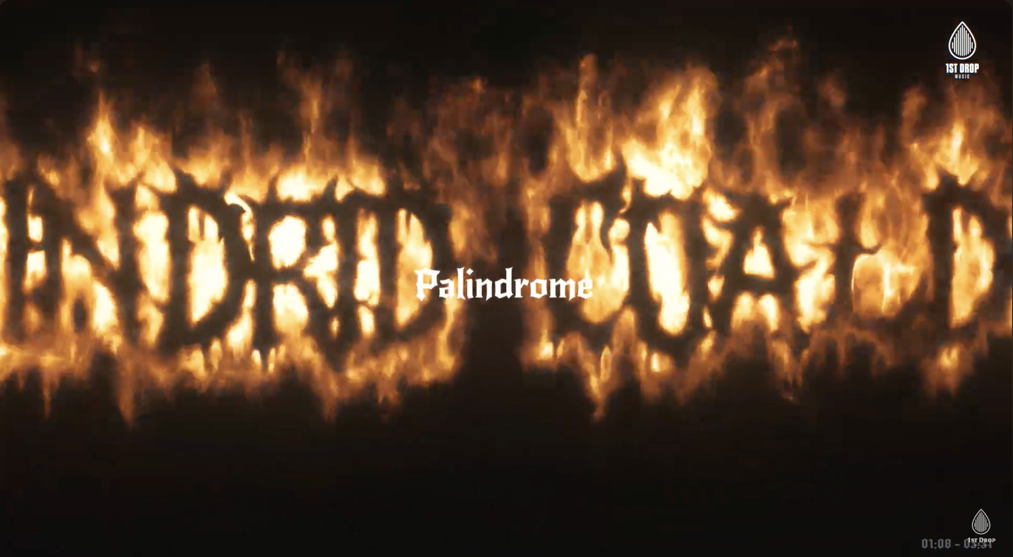 Video artwork for Palindrome (Lyric Video) - Indrid Coald